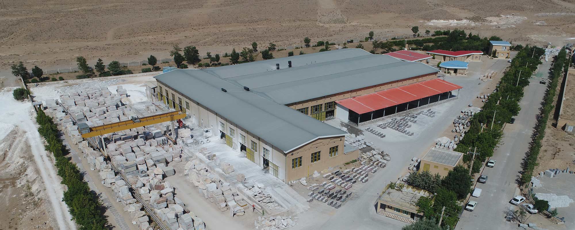 Belkooh building stone processing complex